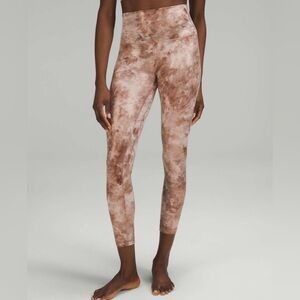 NWT Lululemon Align High Rise Pant 25" Shine Legging Size 4